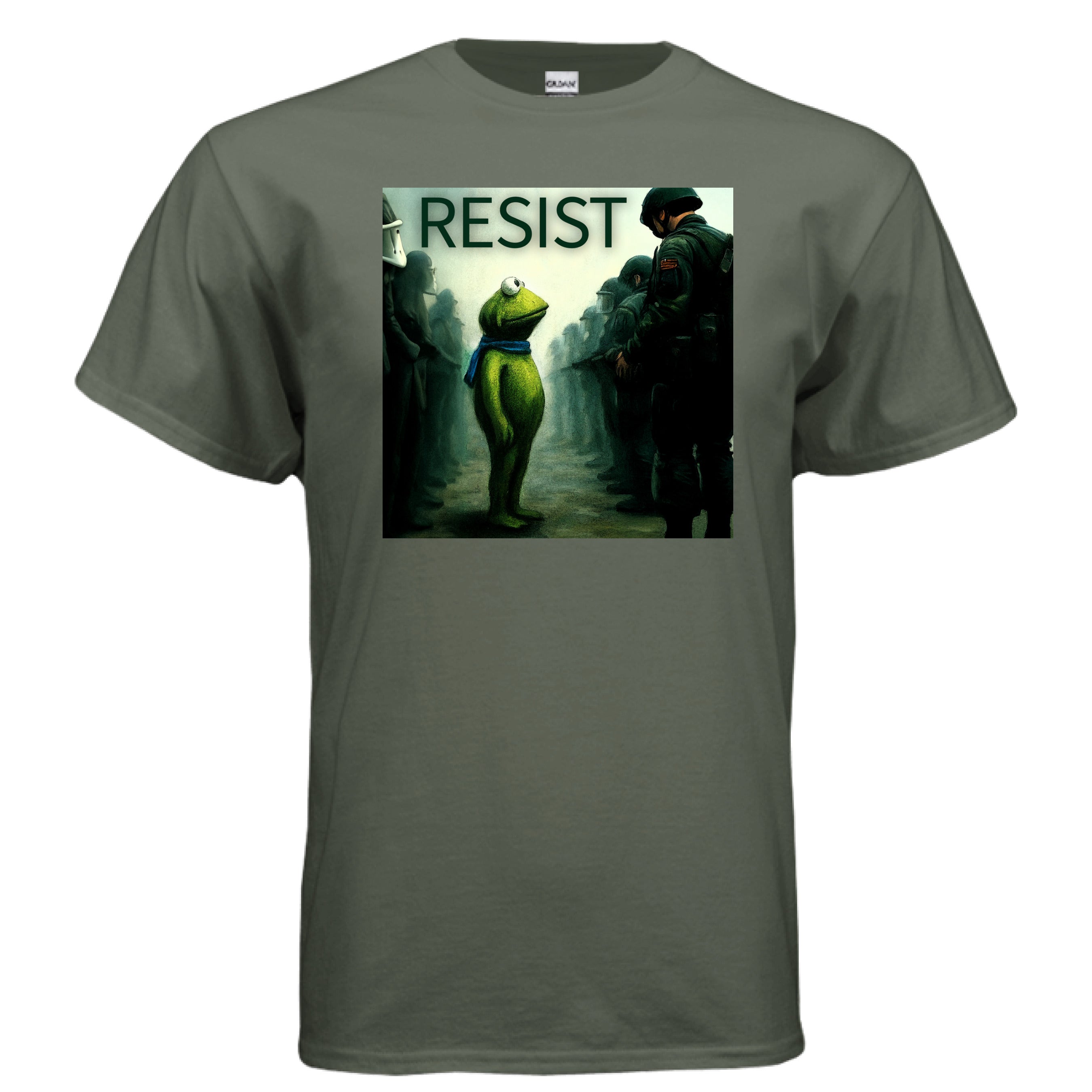 MILITARY GREEN - FRONT